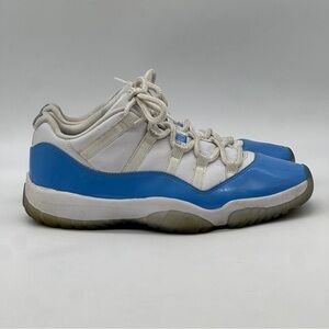 Jordan 11 Retro Low University Blue Sneakers. Size 10